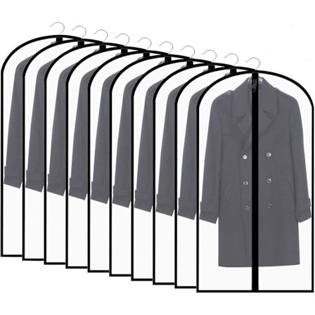 10 st Klädskydd med Blixtlås, Damm- och Malssäkert