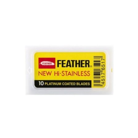 Feather New Hi-Stainless Rakblad 10-pakning