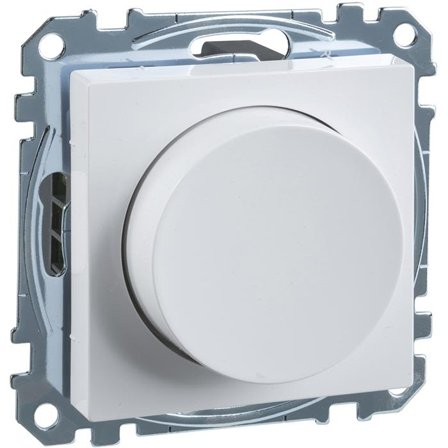 Schneider Electric Exxact WDE002299 Dimmer LED, 4–400 W, hvit, Strømbrytere & vegguttak