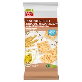 La Finestra Sul Cielo Crackers Kamut Senza Lievito Bio 90g