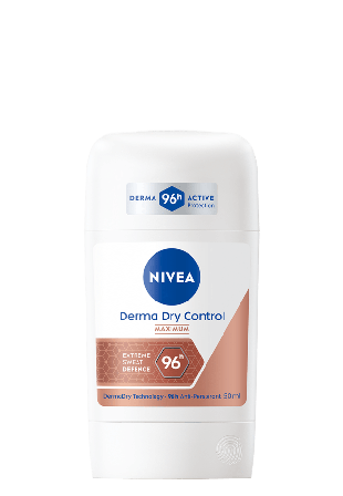 NIVEA Antiperspirant Deo Stick Derma Dry Control Maximum 50 ml Dam