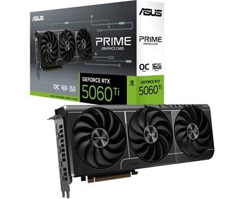 ASUS-GeForce RTX 5060 Ti Prime OC 16GB-ASUS GeForce RTX 5060 Ti Prime OC 16GB-Computer components-Nvidia