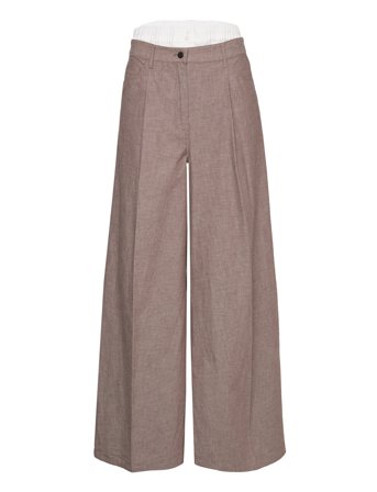 REMAIN Birger Christensen | Textured Wide Pants | 34