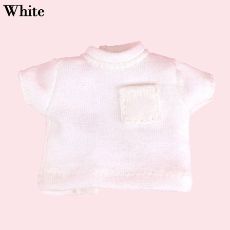 Fashion Doll T-paita Nukke Topit VALKOINEN