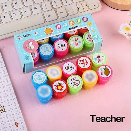 10st/Låda Lovfrimärken Belöningssigill LÄRARE LÄRARE