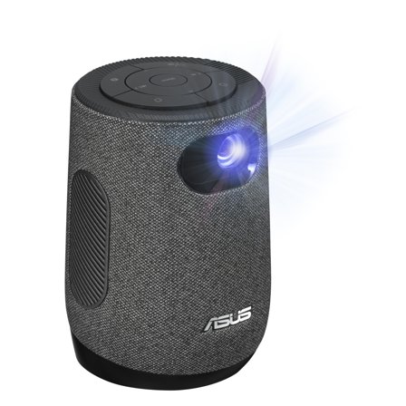 ASUS ZenBeam Latte L1 - DLP-projektor - kortkast - Wi-Fi / Bluetooth - grå, svart