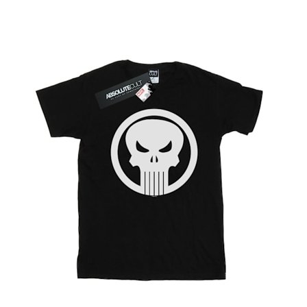 Marvel Dam/Damer The Punisher Skull Circle Bomull Boyfriend