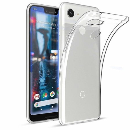Google Pixel 3 XL Transparent Mjuk TPU Skal