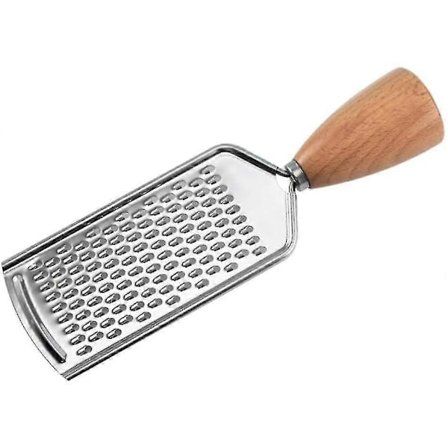 Rostfritt Stål Rivjärn Citrus Zestjärn Ostrivjärn Med Trähandtag För Citron