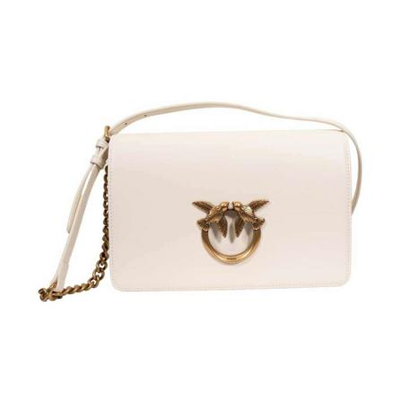Pinko, Cross Body Bags Beige, Dames, Maat:ONE Size