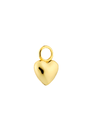 Charlotte Bonde STHLM Signature Petite Heart Pendant Smycken & klockor Dam Guld ONESIZE
