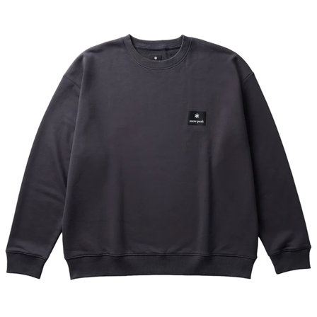 Snow Peak Nsd Square Logo Pullover Charcoal