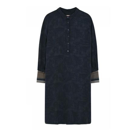 Gustav Dress , Blauw , Dames , Maat: M Casual jurken