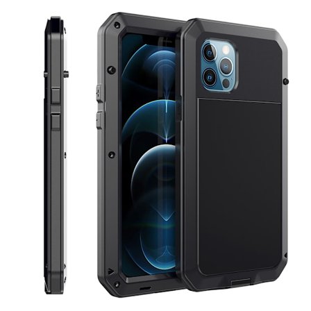 iPhone 12 Pro - Stryktåligt Fodral i Aluminium (HEAVY DUTY)
