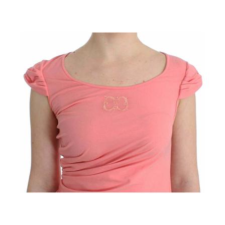 Roberto Cavalli, T-Shirts Różowy, Kobieta, Rozmiar: M