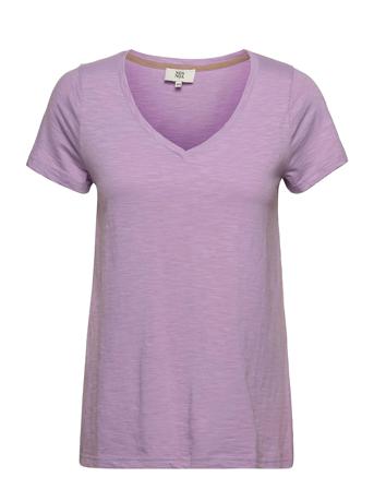 T-Shirt T-shirts & Tops Short-sleeved Lila Noa Noa