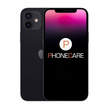 Begagnad iPhone 12 64GB Svart - Använt skick