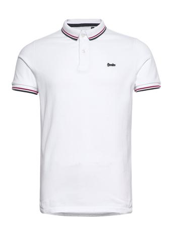 Vintage Tipped S/S Polo White Superdry
