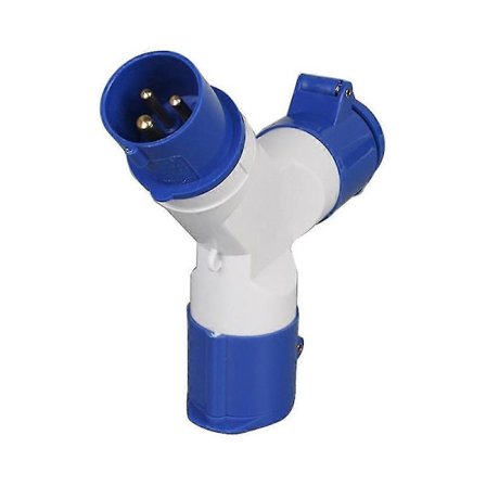 16a Camping Campingvogne Enkelt Til 2/3 Vejs Elektrisk Tilslutningssplitter Adapter
