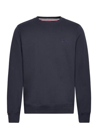 Essential Logo Crew Sweat Ub Tops Sweat-shirts & Hoodies Sweat-shirts Navy Superdry