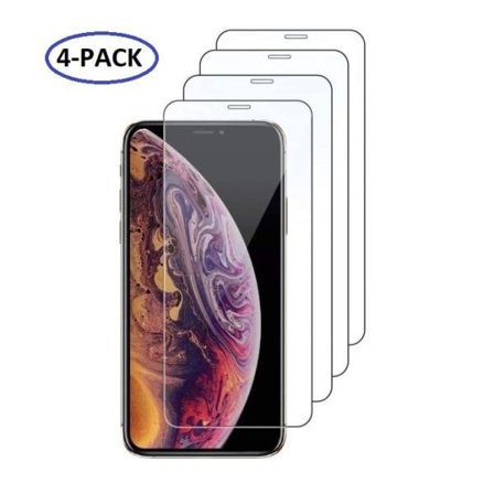 4-Pack iPhone 12 Mini Extra Hårt Transparent Härdat Glas