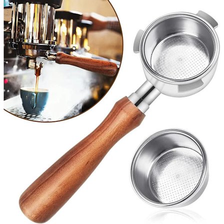 Bottenlös portafilter för Delonghi kaffemaskin 51mm EC680/EC685