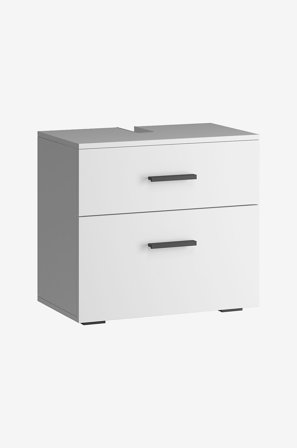 Loft24 - Allaskaappi Malika - Valkoinen - Kylpyhuoneen kalusteet - - Homeroom