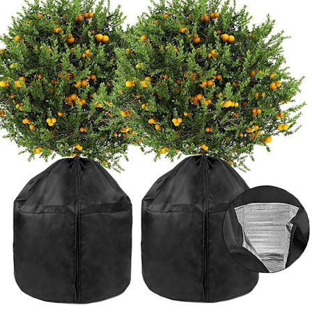 2PCS Plante Vinterbeskyttelsespotte -18*20 tommers Blomsterpottebeskyttelse