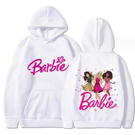 Hooded Sweatshirt med Alfabetiskt Tryck (Unisex)