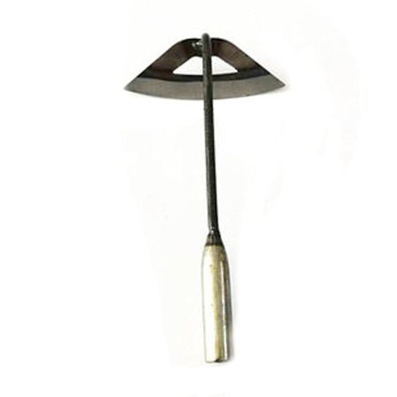 Täysiteräksinen kovettunut ontto rikkakasvien poistaja - Puutarhan käsikauha, käsikäyttöinen täysiteräksinen kovettunut ontto rikkakasvien poistaja, 