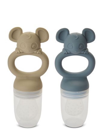 Nuuroo | Lauge Silicone Fruit Pacifier 2-Pack | 14.5X4X5.5CM