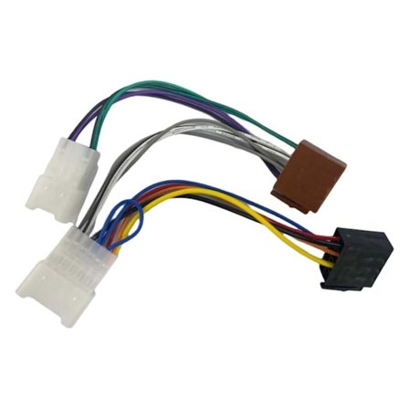 Til Toyota Yaris Iso Stereo Head Unit Sele Adapter Ledningsnet Kabel