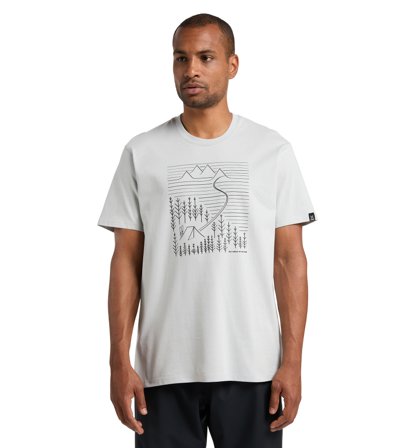 Haglöfs Camp Tee Men Stone Grey - Herren - M