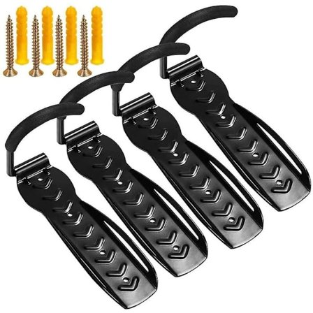 Cykelställ Väggkrokar, Set om 4 Cykelväggfästen