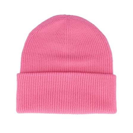 Beechfield - Engineered True Pink Soft Deep Cuffed Cuff Pink Beanie - @ Hatstore
