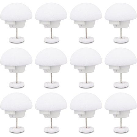 Täcke Pin Clip 12-delad återanvändbar täcke fästelement för lakan och påslakan (vit)