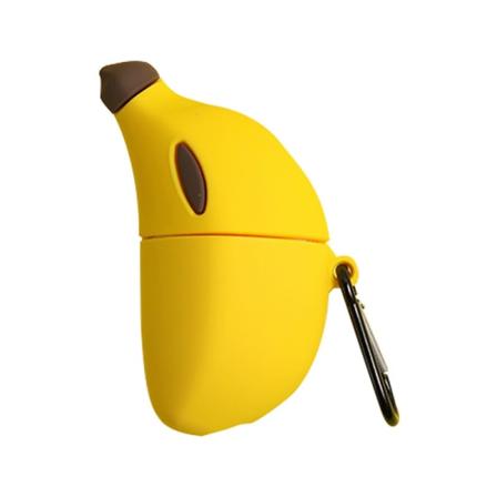 1 stk AirPods 1/2 Deksel med Karabinkrok Støtsikker/Ultratynn 3D