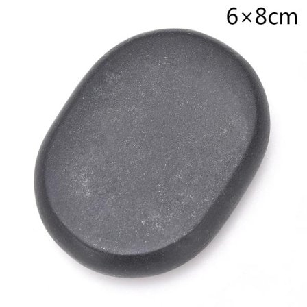 5 størrelser massasje steiner massasje lava naturlig energi massasje sett Hot Spa Rock basalt kroppspleie stein