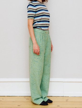 nué notes Russell Pants - Green - 42