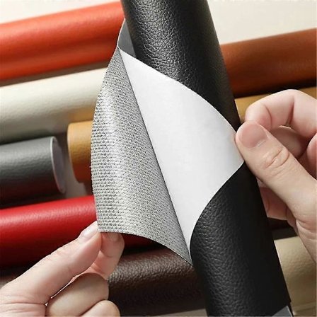 Selvklæbende læder til sofareparation, møbelbord, stol, klistermærke, sædetaske, sko, seng, fiks, reparation, PU kunstlæderhud