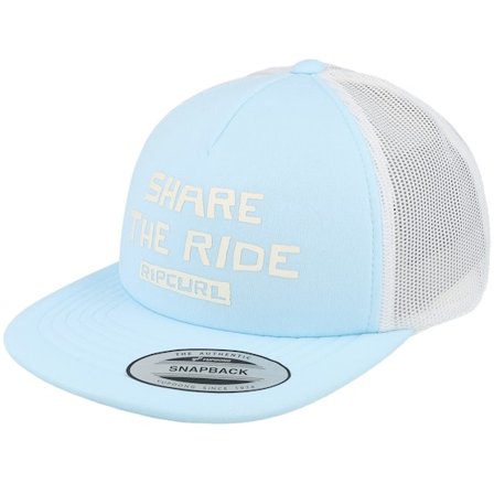 Rip Curl - Azul trucker Boné - Party Foam Lightblue Trucker @ Hatstore