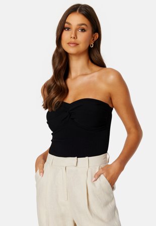 BUBBLEROOM CC Bustier top Black Klær
