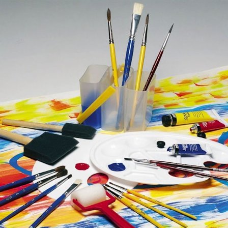 Gouache - PEBEO - Associerad gouachepasta - 10 tuber om 10 ml - Opaque färger - Multi-underlag