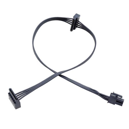 Mini 4Pin/4Pin/Mini 6Pin - kaksois-15Pin-kiintolevyn virtajohto Mini 4P - sarja