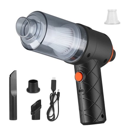 120W 8000Pa Trådløs Støvsuger Luftblåser Supersug