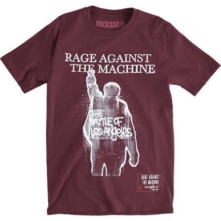 Rage Against the Machine Unisex Vuxen BOLA Album Cover Back Pri