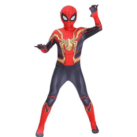 3-12 år Kids Spider-man Cosplay kostym