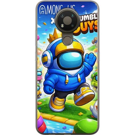 Kompatibelt Mobilskal till Nokia 3.4 Crowned Space Runner