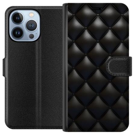 Apple iPhone 13 Pro Lommeboketui Lær Svart