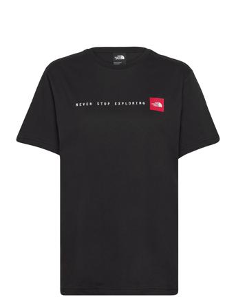 M S/S Never Stop Exploring Tee Black The North Face